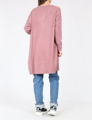 Cardigan Only, roz pudra