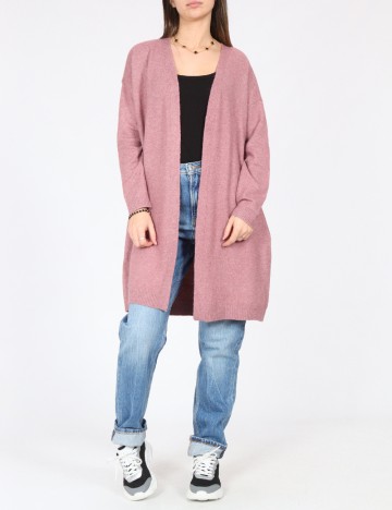 Cardigan Only, roz pudra