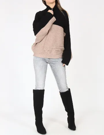 Bluza C&A, maro/negru Maro