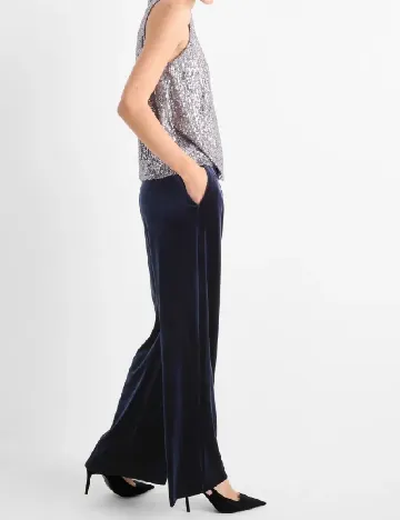 Pantaloni C&A, bleumarin Albastru