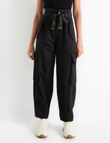 Pantaloni C&A, negru