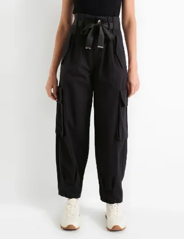 Pantaloni C&A, negru Negru