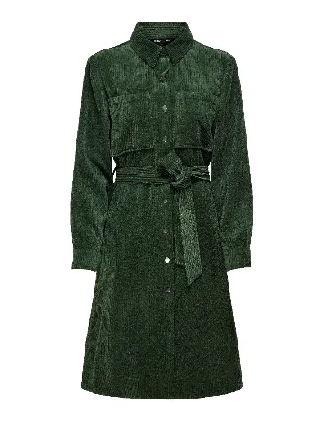 Rochie medie Only, verde Verde