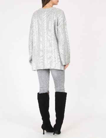 Pulover C&A, argintiu