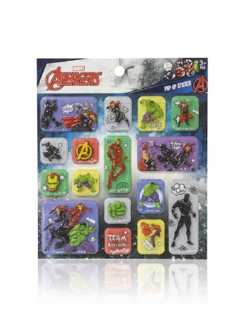 Set stickere Marvel, mix culori