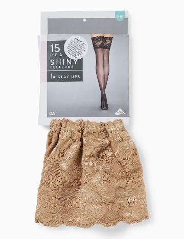 Ciorapi 15 den C&A, crem