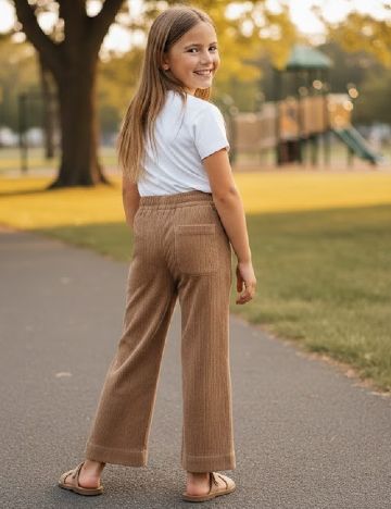 Pantaloni Zara, maro