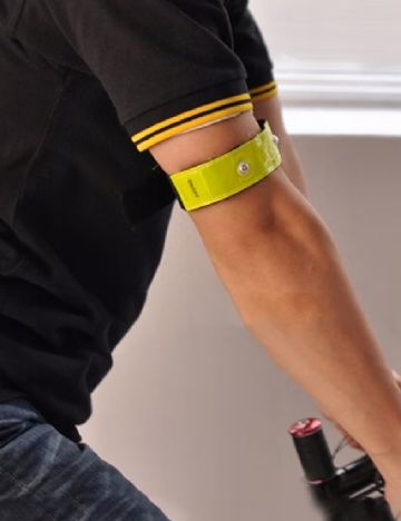 Banda reflectorizanta cu LED 2 bucati Dayes, galben