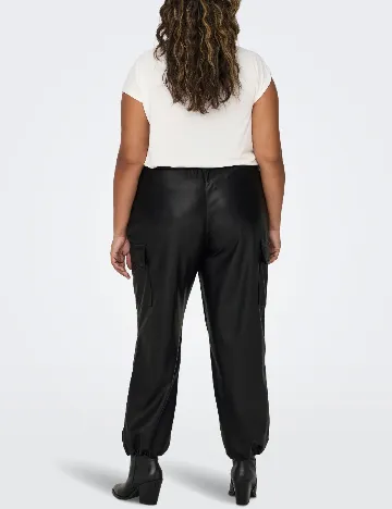 Pantaloni Only Carmakoma, negru Negru