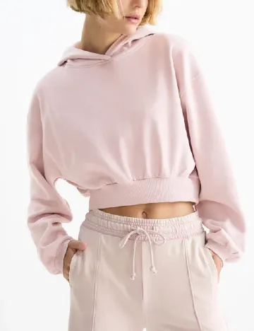 Hanorac C&A, roz pudra Roz