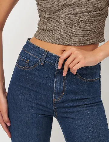 Blugi C&A, bleumarin Albastru