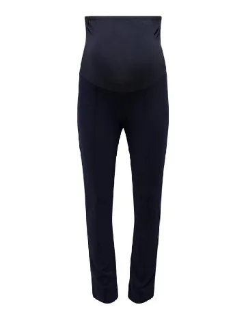 Pantaloni Only Maternity, bleumarin Albastru