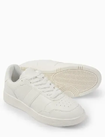 Adidasi C&A, alb Alb