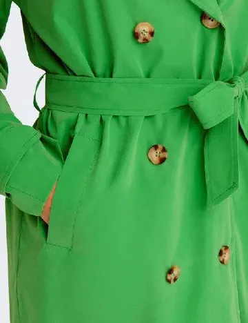 Trench Jacqueline de Yong, verde Verde