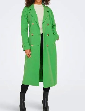 Trench Jacqueline de Yong, verde