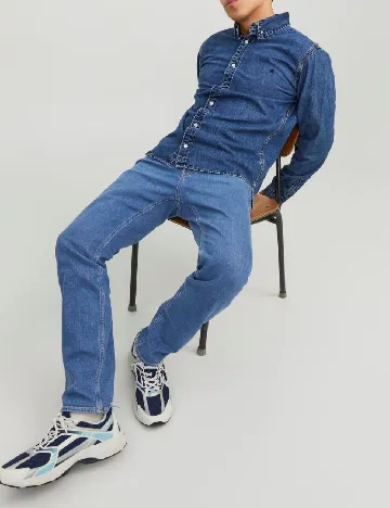 Blugi Jack&Jones, albastru Albastru