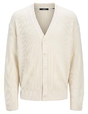 Cardigan Jack&Jones, alb