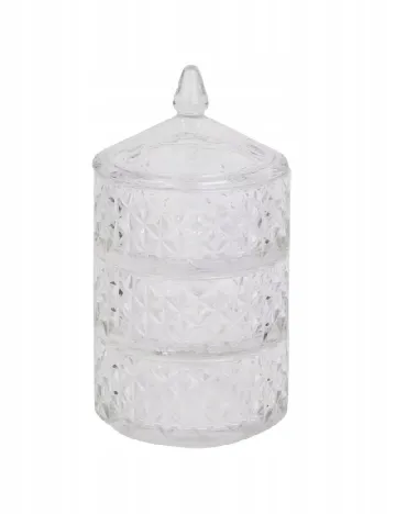 Bomboniera ACTION, transparent Alb