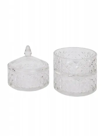 Bomboniera ACTION, transparent Alb