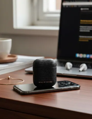 Husa AirPods Gen. 1 & 2 IDEAL OF SWEDEN, negru Negru