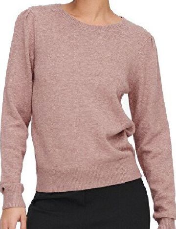 Bluza Jacqueline de Yong, roz pudra inchis