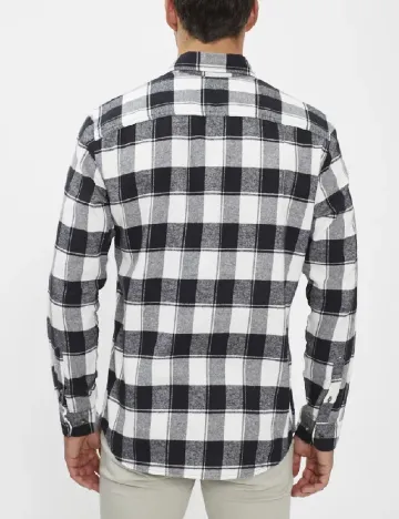 Camasa Jack&Jones, negru/alb Negru