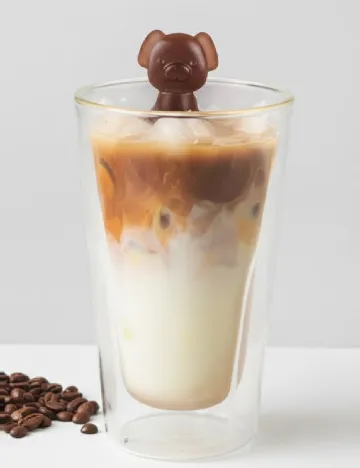 Forma din silicon pentru gheata ACTION, piersica Portocaliu