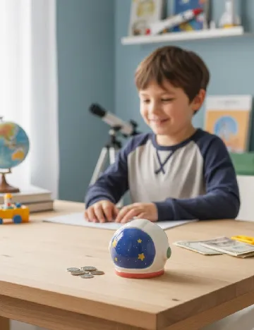 Mini pusculita ACTION, albastru Albastru