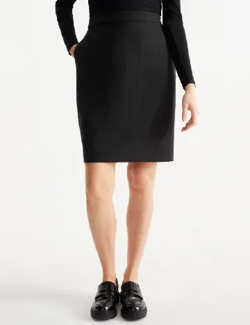 Fusta C&A, negru Negru