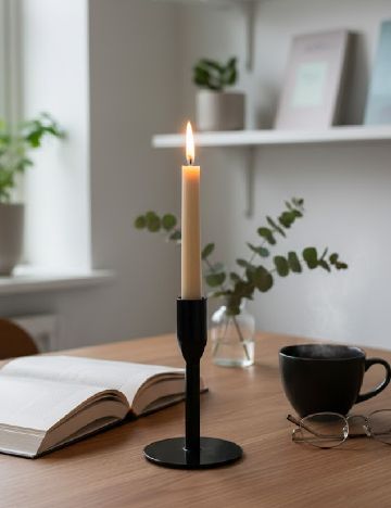 Suport lumanare Zd Trading, negru