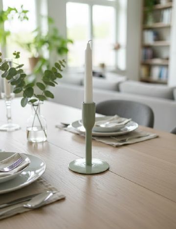 Suport lumanare Zd Trading, verde