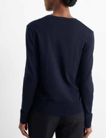 Cardigan C&A, bleumarin