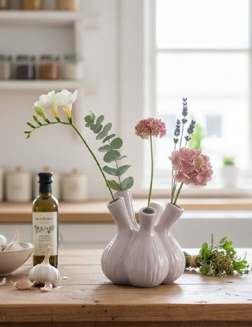 Vaza Home Accents, gri