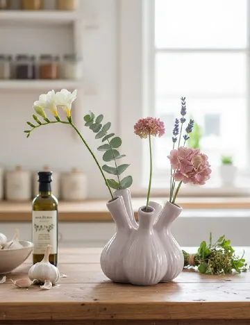 Vaza Home Accents, gri Gri