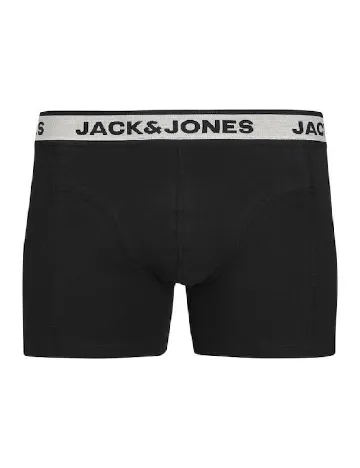 Set Boxeri 3 perechi Jack&Jones, negru Negru