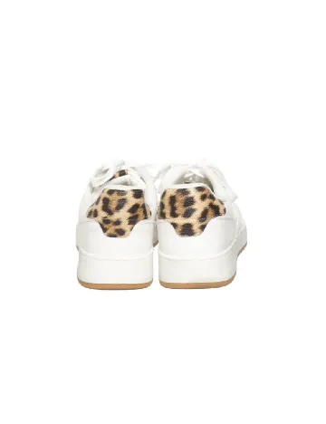 Adidasi C&A, alb/animal print Alb