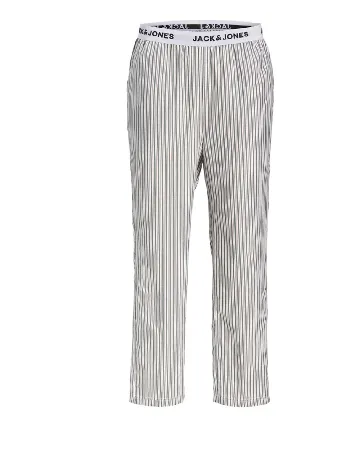 Pijama Jack&Jones, alb