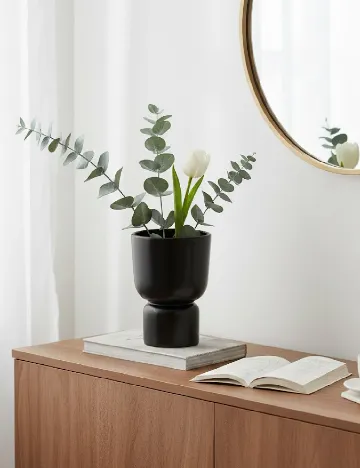 Vaza Cozy Creations, negru Negru