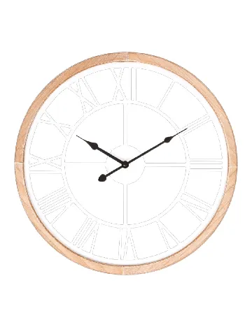 Ceas de perete, diametru 50 cm ACTION, alb