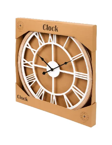 Ceas de perete, diametru 50 cm ACTION, alb