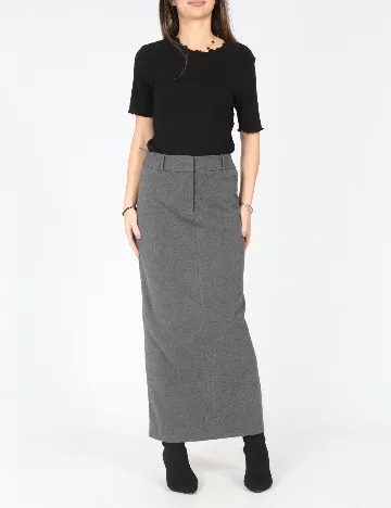 Fusta C&A, gri Gri