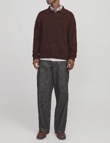 Pulover Jack&Jones, maro