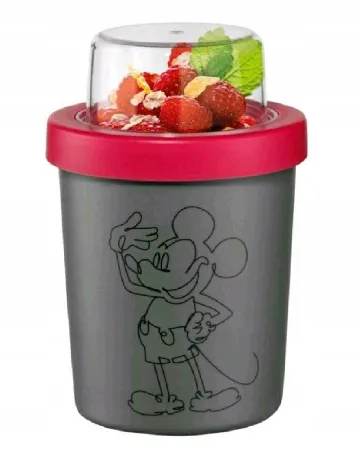 Pahar pentru iaurt Disney, gri