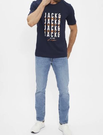 Tricou Jack&Jones, bleumarin