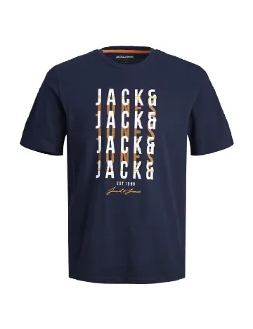 Tricou Jack&Jones, bleumarin Albastru