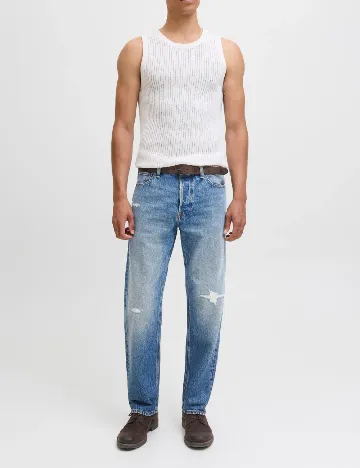 Blugi Jack&Jones, albastru Albastru