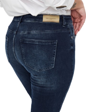 Blugi Only Carmakoma, bleumarin