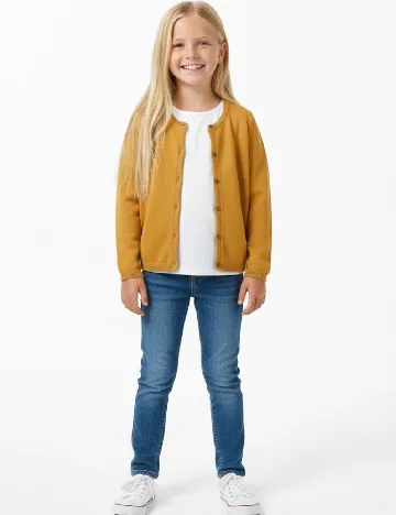 Cardigan Zara, galben Galben