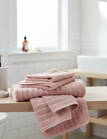 Set prosoape 3 bucati Zd Trading, roz