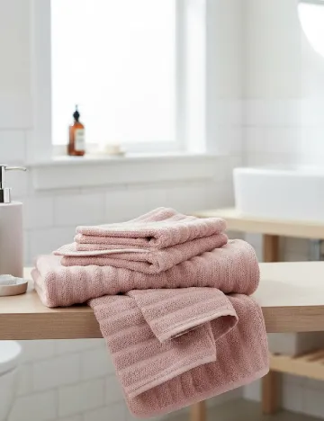 Set prosoape 3 bucati Zd Trading, roz Roz